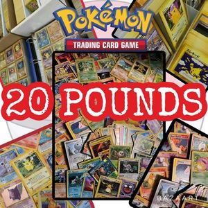 20 POUND MASSIVE POKÉMON MEGA MYSTERY BOX VINTAGE TO NEWER LIMITED QUANTITY